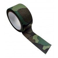 Маскировочная скотч-лента Buvele 50 мм/10 м (хаки) клейкая