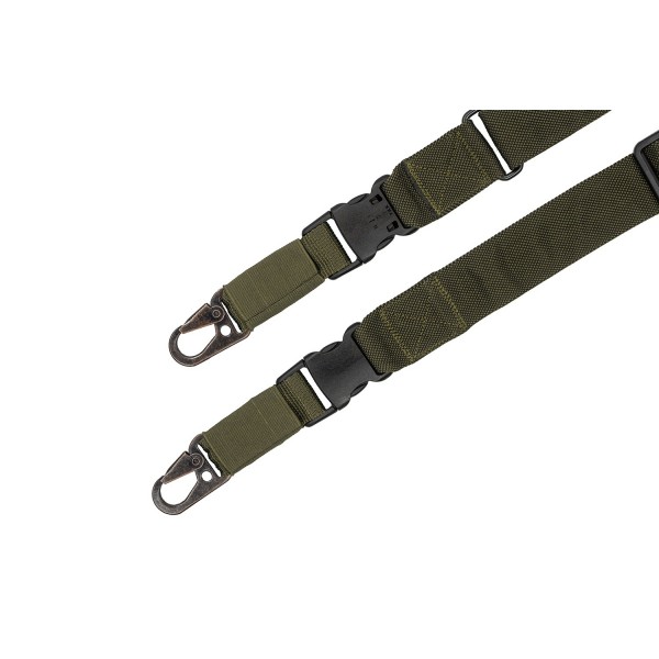 Ремень оружейный 2-точечный широкий КАР (крепеж карабин) Frag Олива - 3577124 Ремень оружейный 2-точечный широкий КАР (крепеж карабин) Frag Олива - 3577124
