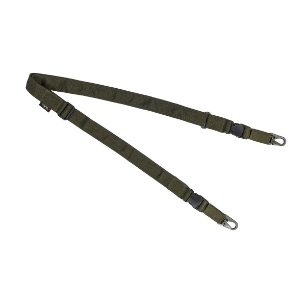 Ремень оружейный 2-точечный широкий КАР (крепеж карабин) Frag Олива - 3577124