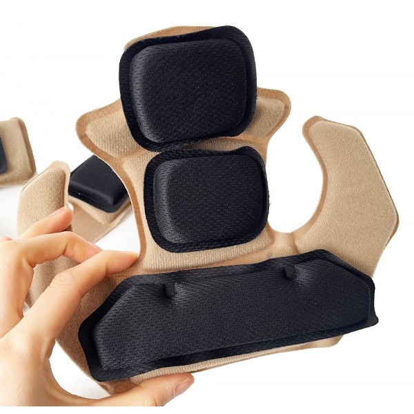 Комплект подушок на бойову каску Койот - 3577125 Комплект подушок на бойову каску Койот - 3577125