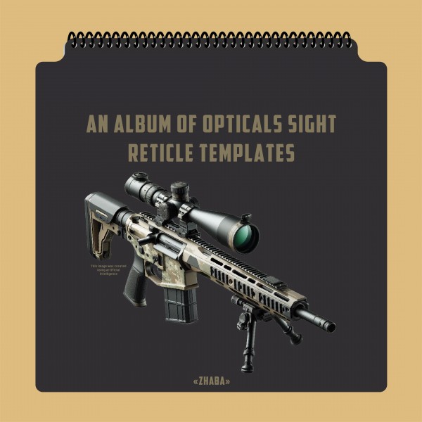 An album of opticals sight reticle templates 330х330 mm - 3577072