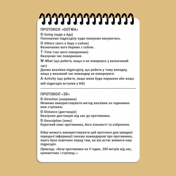 Блокнот командира отделения НГУ A6 - 3577057 Блокнот командира отделения НГУ A6 - 3577057