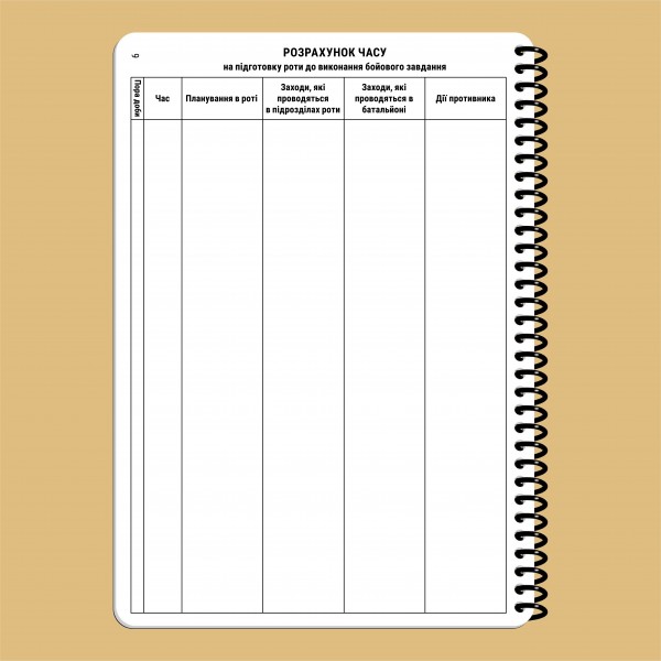 Блокнот командира роты НГУ A5 - 3577052 Блокнот командира роты НГУ A5 - 3577052