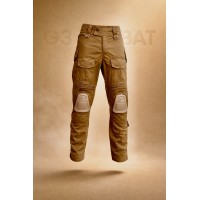 Брюки боевые G3 Combat Pants с наколенниками Pancer Браун Койот