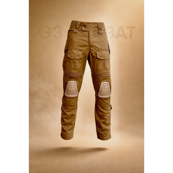 Брюки боевые G3 Combat Pants с наколенниками Pancer Браун Койот - 3577030