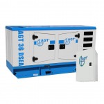 Генератор дизельный AGT 36 DSEA + ATS42S/24 26,4 кВт