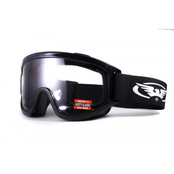 Захисні окуляри Global Vision Wind-Shield (clear) Anti-Fog, прозорі - 3574247