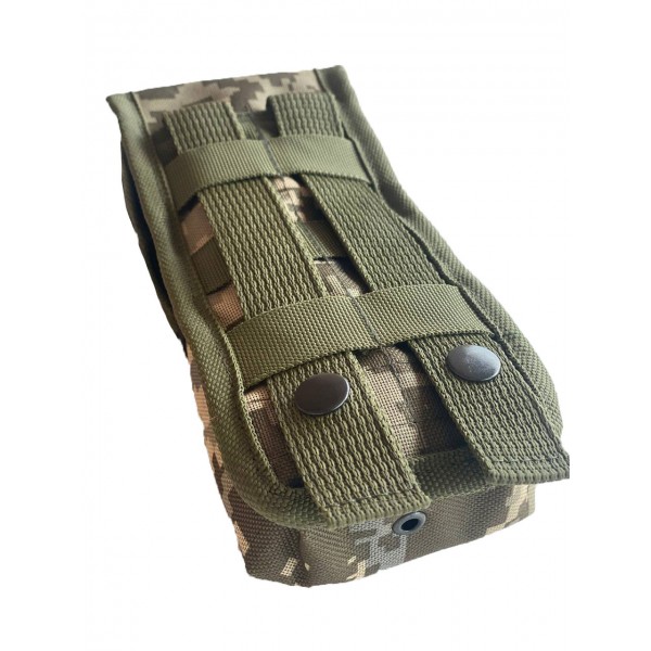 Подсумок для двух магазинов АК закрытого типа на фастексе и кнопках МК ММ-14 - 3576962 Подсумок для двух магазинов АК закрытого типа на фастексе и кнопках МК ММ-14 - 3576962