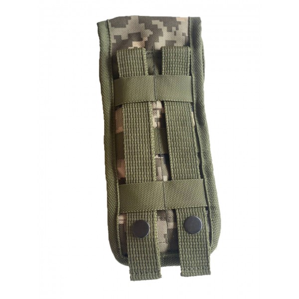 Подсумок для двух магазинов АК закрытого типа на фастексе и кнопках МК ММ-14 - 3576962 Подсумок для двух магазинов АК закрытого типа на фастексе и кнопках МК ММ-14 - 3576962