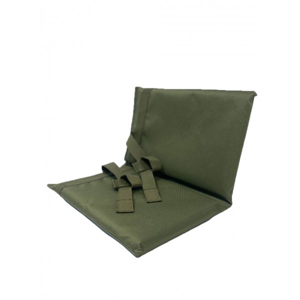 Тактический каремат для сидения (15 мм) складной на системе Molle МК Олива - 3576916