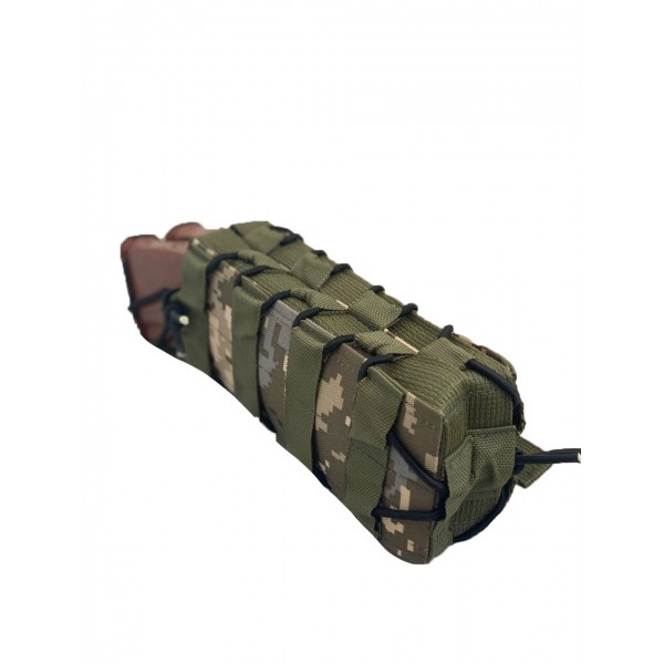 Подсумок двойной для магазинов РПК открытого типа на системе Molle МК ММ-14 - 3576911 Подсумок двойной для магазинов РПК открытого типа на системе Molle МК ММ-14 - 3576911