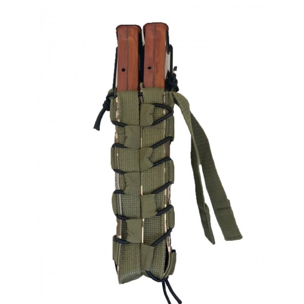 Подсумок двойной для магазинов РПК открытого типа на системе Molle МК ММ-14 - 3576911 Подсумок двойной для магазинов РПК открытого типа на системе Molle МК ММ-14 - 3576911