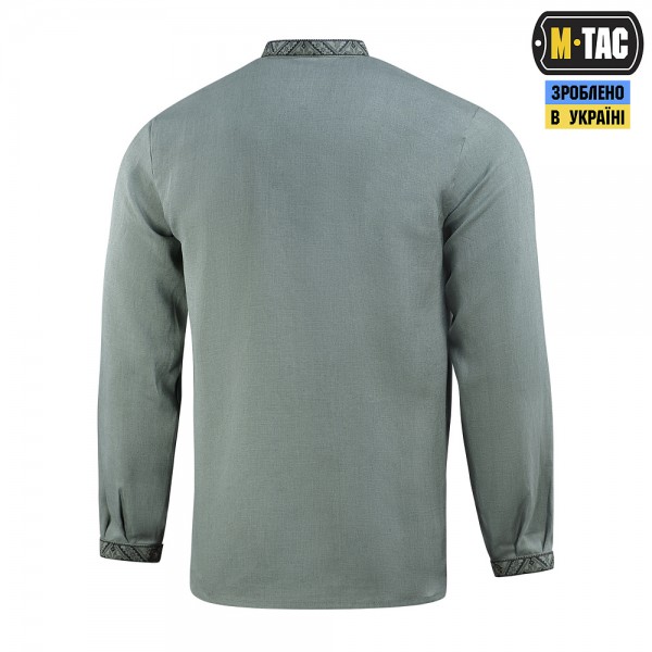 M-Tac вишиванка 100% льон сіро-зелена - 80031007 M-Tac вишиванка 100% льон сіро-зелена - 80031007