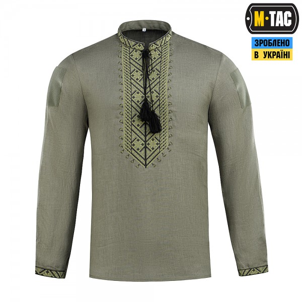M-Tac вишиванка тактична 100% льон олива - 3576902 M-Tac вишиванка тактична 100% льон олива - 3576902