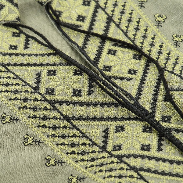 M-Tac вышиванка 100% лён олива - 80031001 M-Tac вышиванка 100% лён олива - 80031001