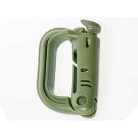 Карабін тактичний пластиковий Grimloc Олива