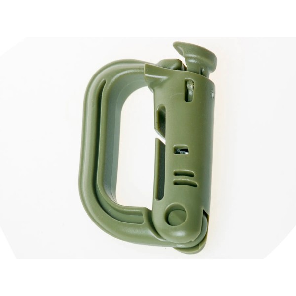 Карабин тактический пластиковый Grimloc Олива - 3576875