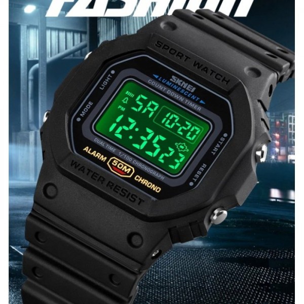 Часы мужские влагостойкие Skmei Dron Black 1141 - 3576816 Часы мужские влагостойкие Skmei Dron Black 1141 - 3576816