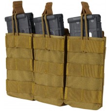 Підсумок Condor TRIPLE M4/M16 MAG для 3-х магазинів відкритий койот