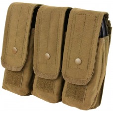 Підсумок Condor TRIPLE AR/AK MAG для 3-х магазинів закритий койот