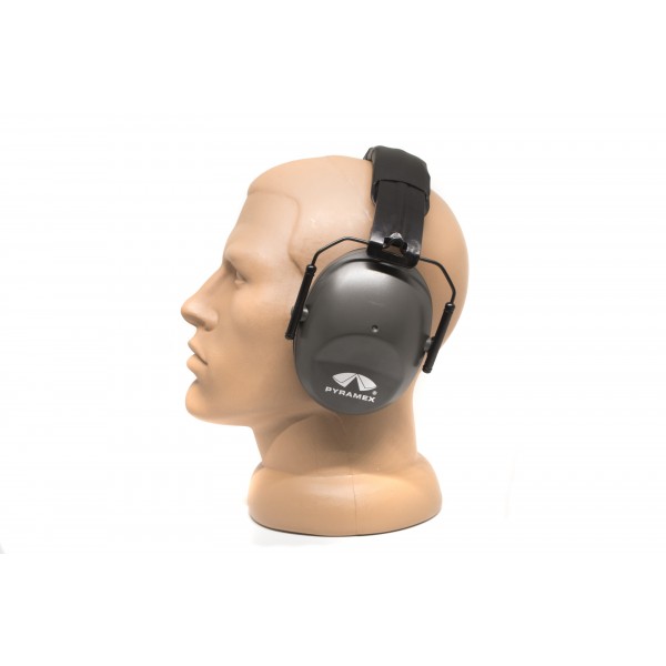 Наушники противошумные защитные Pyramex PM9010 (защита слуха NRR 22 дБ), серые - 3576679 Наушники противошумные защитные Pyramex PM9010 (защита слуха NRR 22 дБ), серые - 3576679