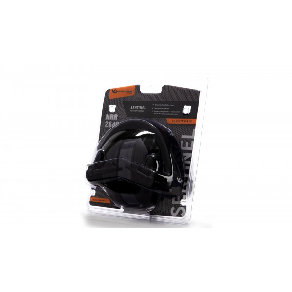 Активні навушники протишумні захисні Venture Gear Sentinel NRR 26dB (чорні) - 3576673 Активні навушники протишумні захисні Venture Gear Sentinel NRR 26dB (чорні) - 3576673