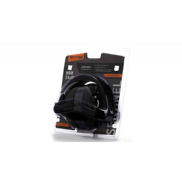 Активні навушники протишумні захисні Venture Gear Sentinel NRR 26dB (чорні) - 3576673 Активні навушники протишумні захисні Venture Gear Sentinel NRR 26dB (чорні) - 3576673