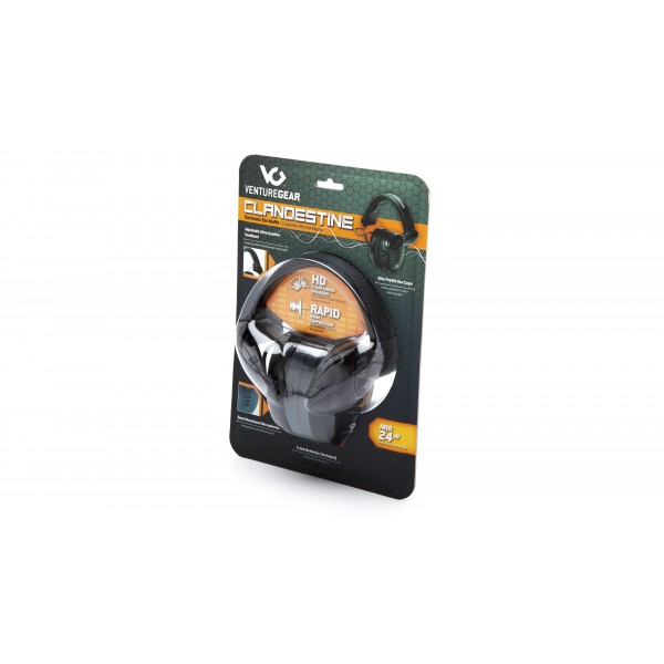 Активные наушники противошумные защитные Venture Gear Clandestine NRR 24dB (черные) - 3576672 Активные наушники противошумные защитные Venture Gear Clandestine NRR 24dB (черные) - 3576672