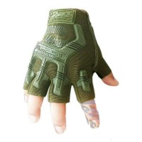 Тактические беспалые перчатки MECHANIX олива