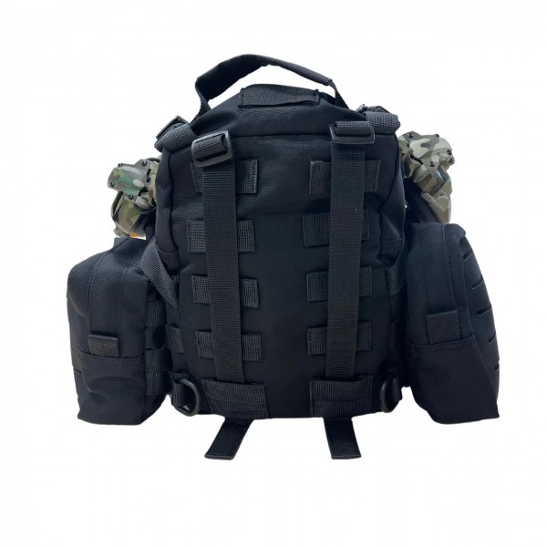 Рюкзак StrykeR крепление паук для шлема uaBRONIK Черный - 3576644 Рюкзак StrykeR крепление паук для шлема uaBRONIK Черный - 3576644