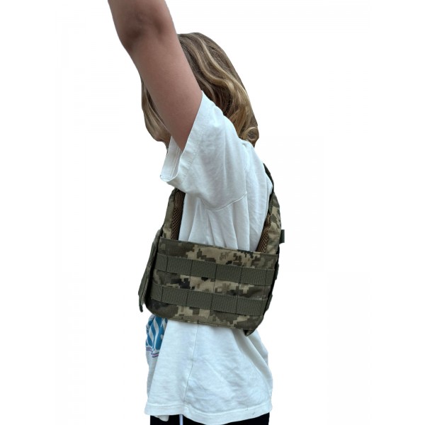 Бронежилет детский 2-го класса защиты с НВПМЭ (190х220) ММ-14 1.3 кг - 3576642 Бронежилет детский 2-го класса защиты с НВПМЭ (190х220) ММ-14 1.3 кг - 3576642