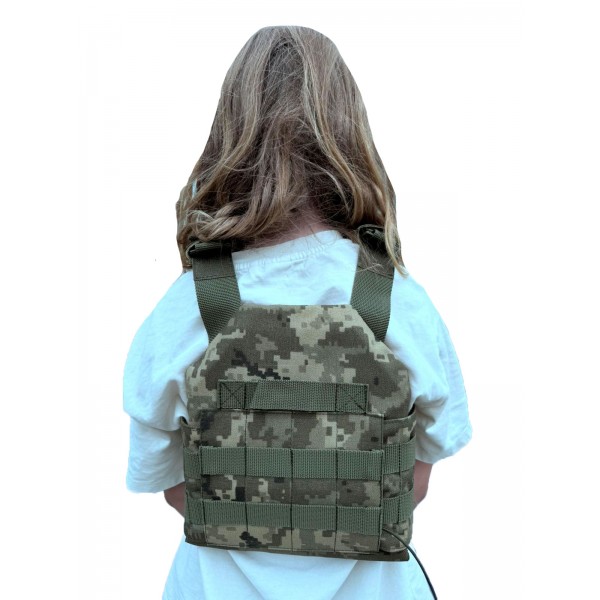 Бронежилет детский 2-го класса защиты с НВПМЭ (190х220) ММ-14 1.3 кг - 3576642 Бронежилет детский 2-го класса защиты с НВПМЭ (190х220) ММ-14 1.3 кг - 3576642