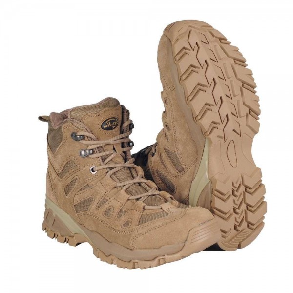 Ботинки тактические Squad Stiefel 5 Inch Mil-Tec Германия Койот - 1537