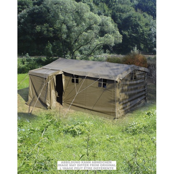 Большая швейцарская командная палатка олива 4.50х2.50х2.05м Mil-Tec Германия - 3576576