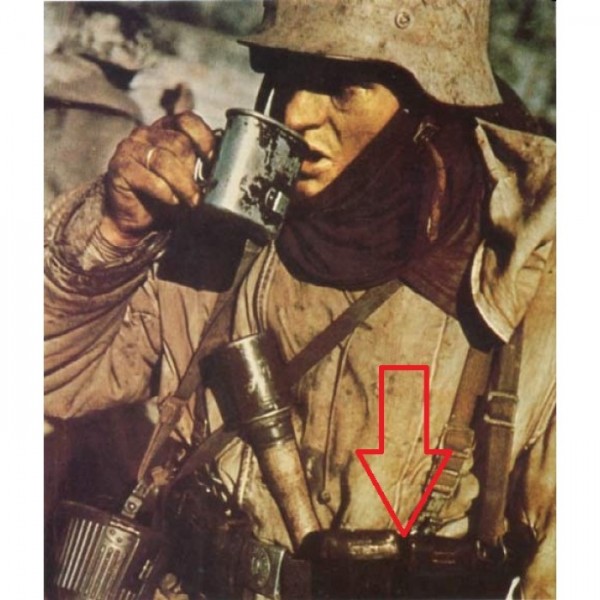 Подсумок для обойм Маузер 98K Вермахт/SS-VT/W-SS/Люфтваффе МИЛ ТЕК Германия - 3565868 Подсумок для обойм Маузер 98K Вермахт/SS-VT/W-SS/Люфтваффе МИЛ ТЕК Германия - 3565868