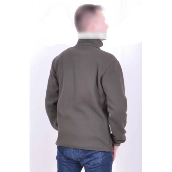 Кофта флисовая военная МЕДВЕДЬ БАЗА на МЕХУ Олива 540гр/м - 3288500