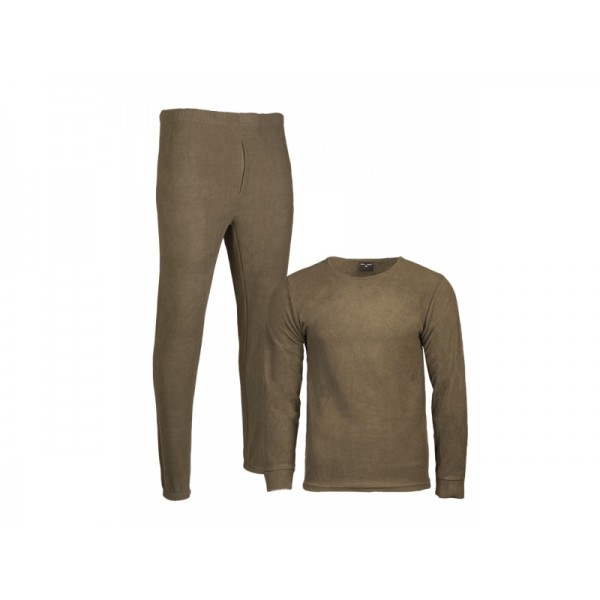 Термобелье флисовое комплект без воротника олива МИЛ ТЕК Германия - 2966400