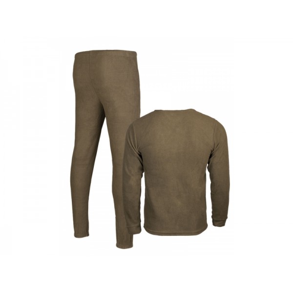 Термобелье флисовое комплект без воротника олива МИЛ ТЕК Германия - 2966400 Термобелье флисовое комплект без воротника олива МИЛ ТЕК Германия - 2966400