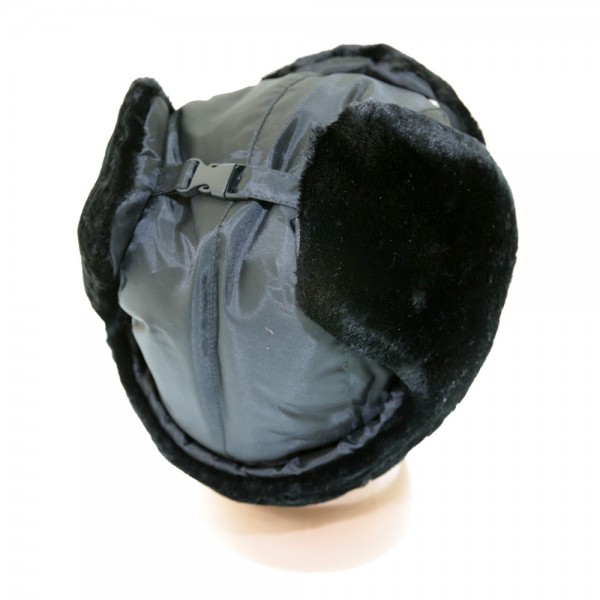 Шапка вушанка зимова чорна МІЛ ТЕК Німеччина - 3219026