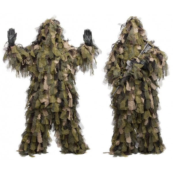 Маскировочный костюм Ghillie OAK LEAF МИЛ ТЕК Германия - 3555641