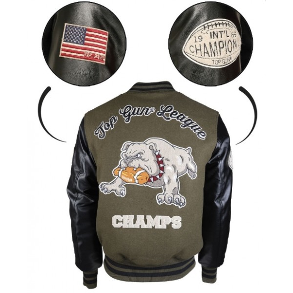 Бомбер Top Gun League олива МИЛ ТЕК Німеччина - 3569185