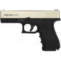 Пістолет стартовий Retay G17 кал. 9 мм. Колір - satin.