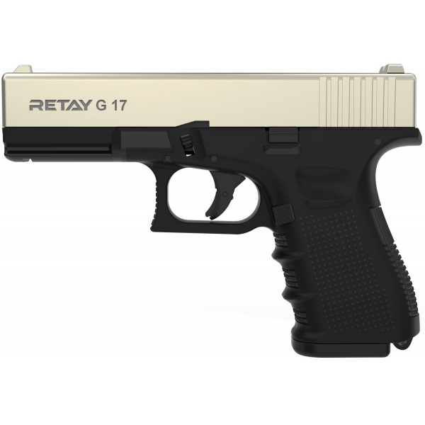 Пістолет стартовий Retay G17 кал. 9 мм. Колір - satin. - 11950332