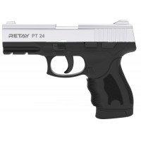 Пістолет стартовий Retay PT24 кал. 9 мм. Колір - nickel.