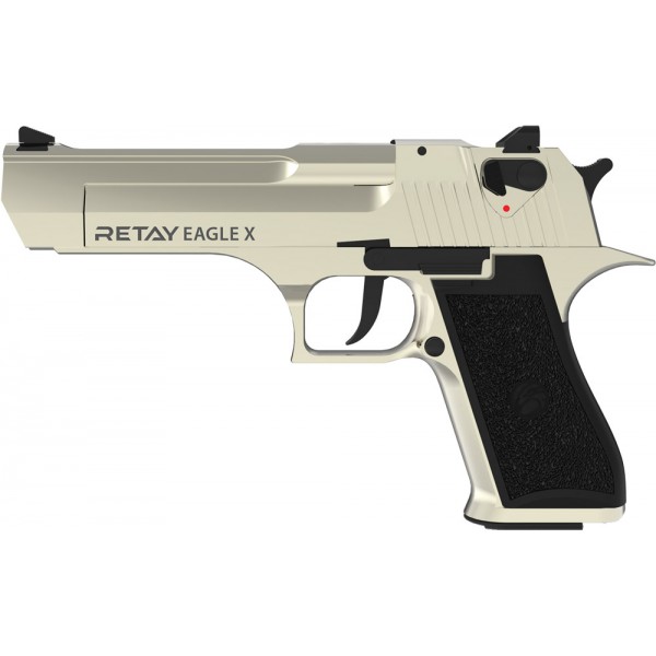 Пістолет стартовий Retay Eagle X кал. 9 мм. Колір - satin. - 3566574