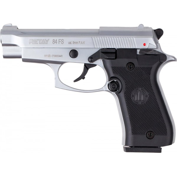 Пістолет стартовий Retay 84FS. Колір - Сhrome. - 3566568