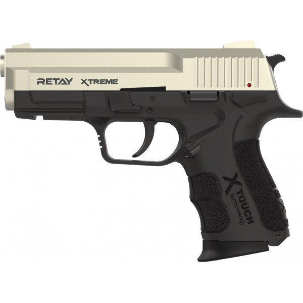 Пістолет стартовий Retay XTreme кал. 9 мм. Колір - satin. - 3566634