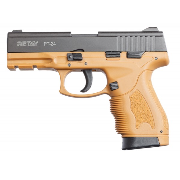 Пистолет стартовый Retay PT24 кал. 9 мм. Цвет - tan. - 3566596