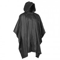 Дощовик пончо чорний МИЛ ТЕК Німеччина