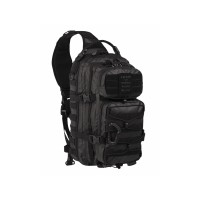 Рюкзак однолямочний штурмової 29 л чорний МИЛ ТЕК Німеччина